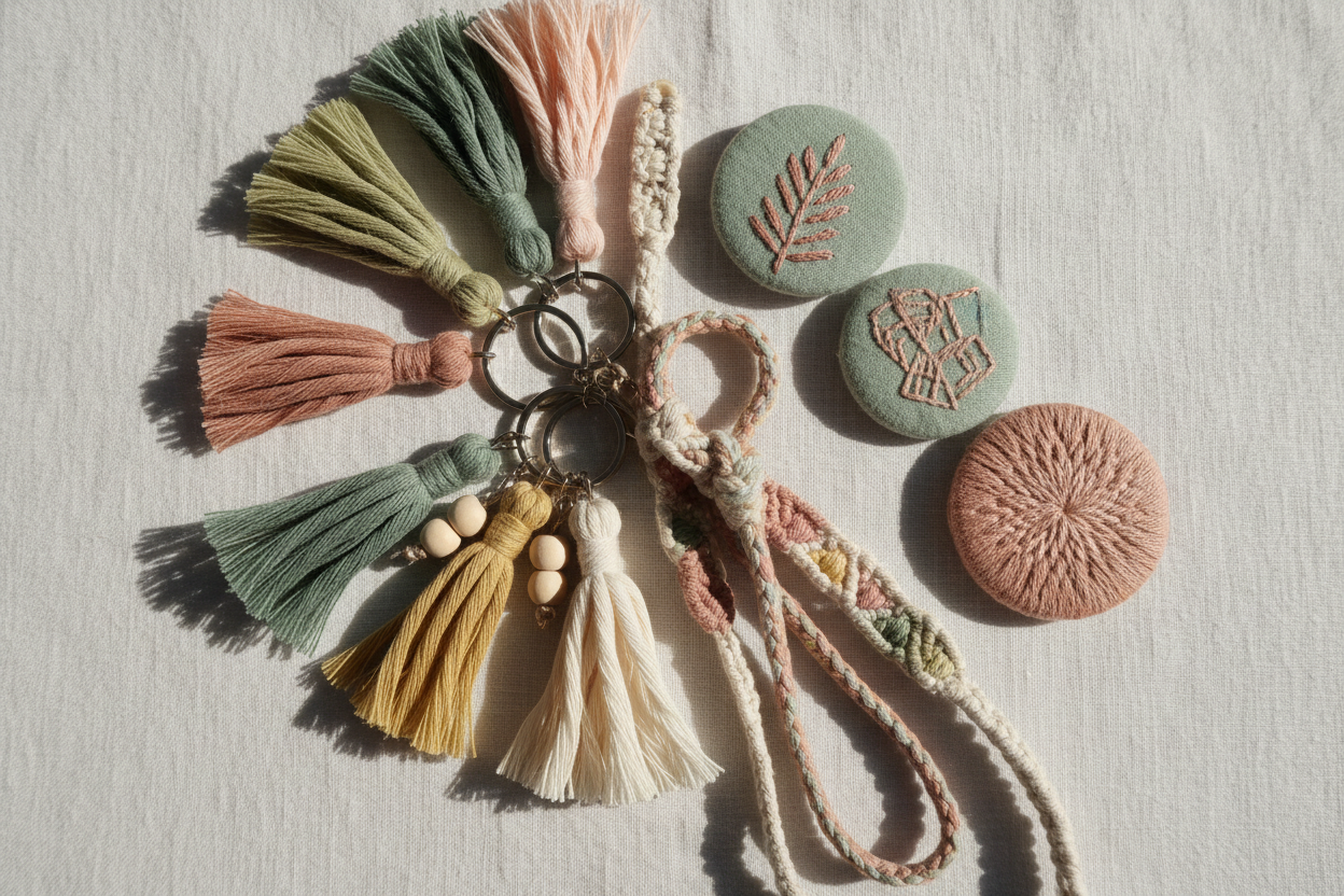 ~ KeyChains, Lanyards & Badges ~