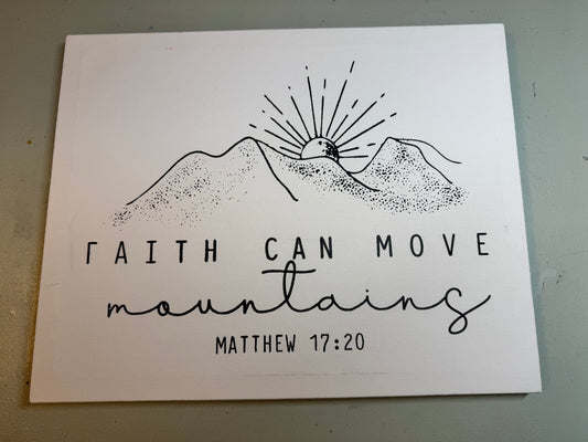 Canvas Painting - Faith