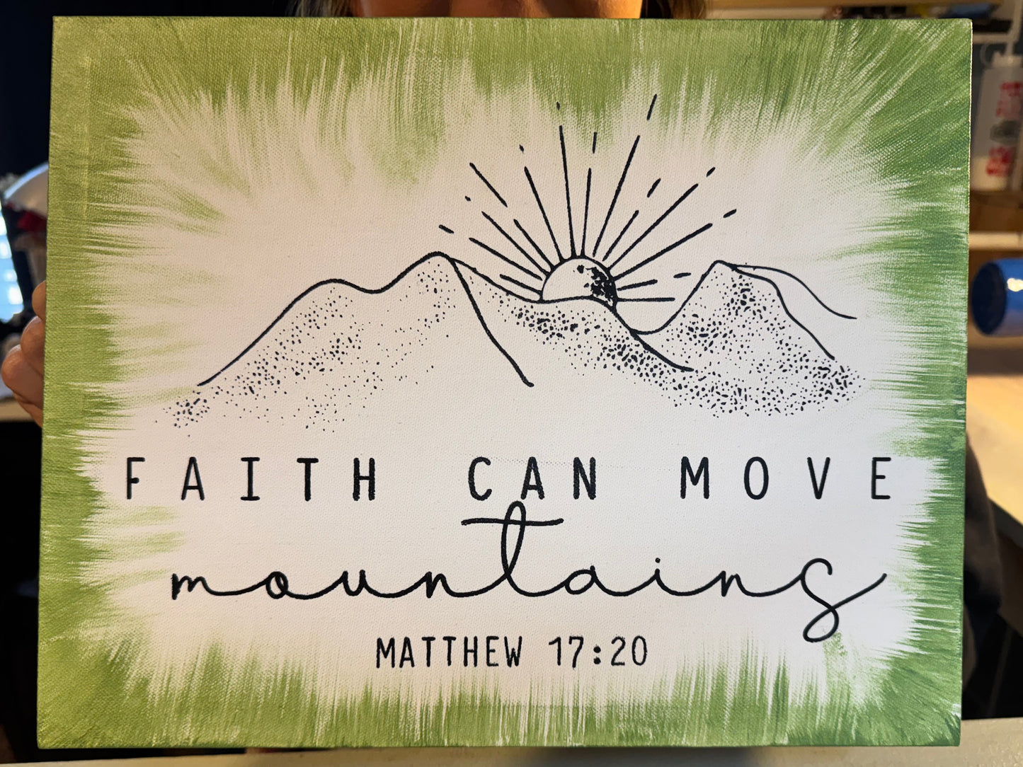 Canvas Painting - Faith