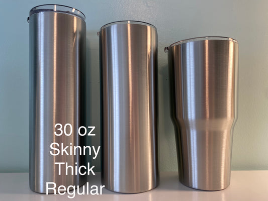 Custom Epoxy Tumblers - 30 oz