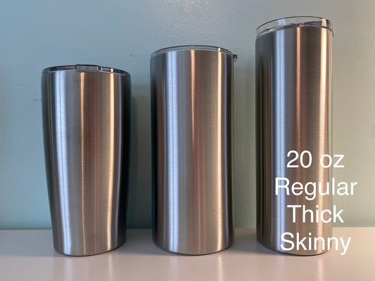 Custom Epoxy Tumblers - 20 oz