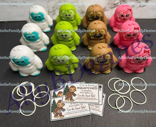 Sasquatch for Squatching (aka Bucking) Set of 24