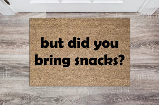 Snacks Doormat
