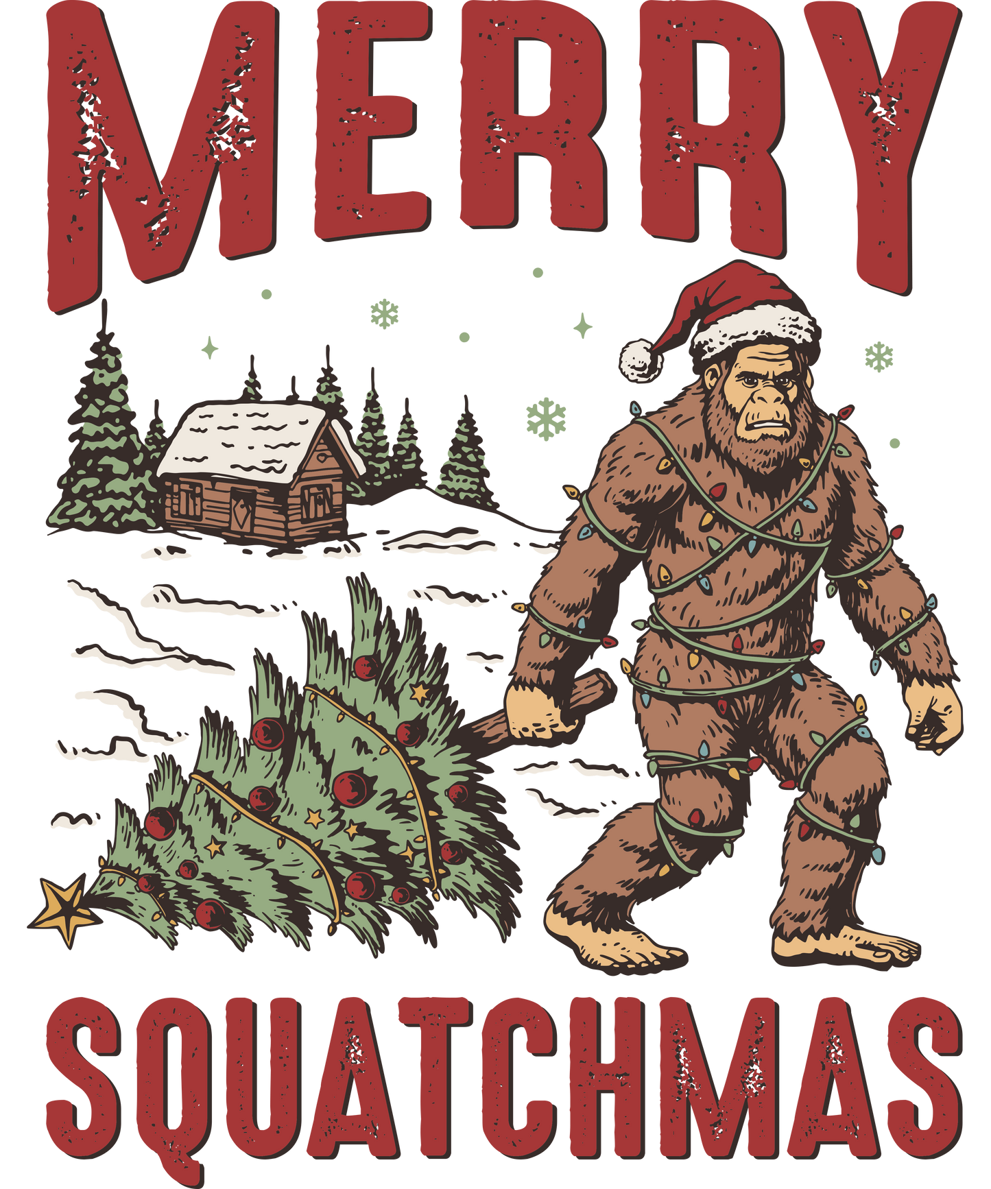 MERRY SQUATCHMAS