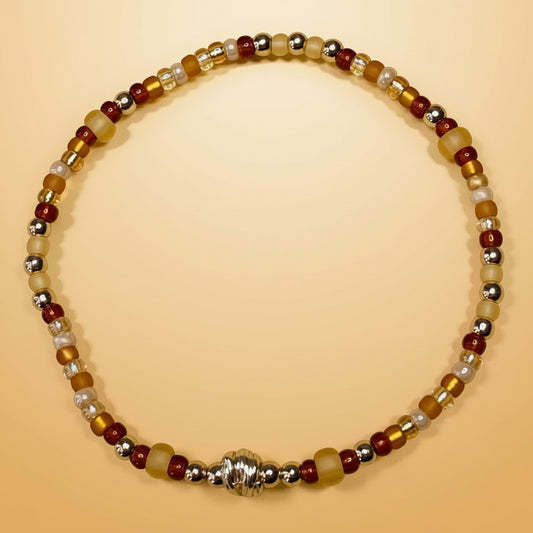 "Harvest Grains 1" w/gold accents