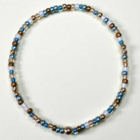 "Lagoon 2" w/gold accents