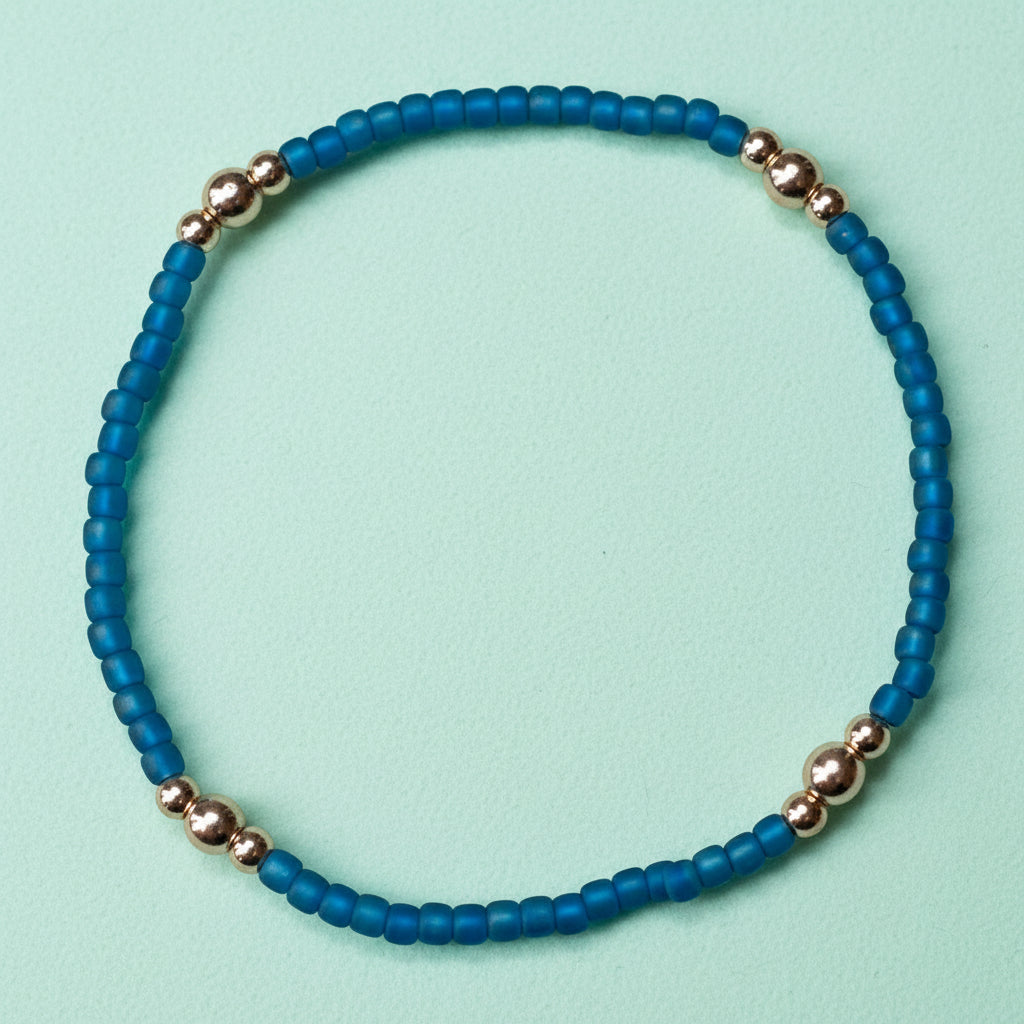 "Peacock" w/gold accents