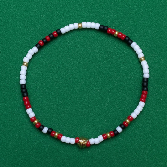 "Aces High" w/gold accents