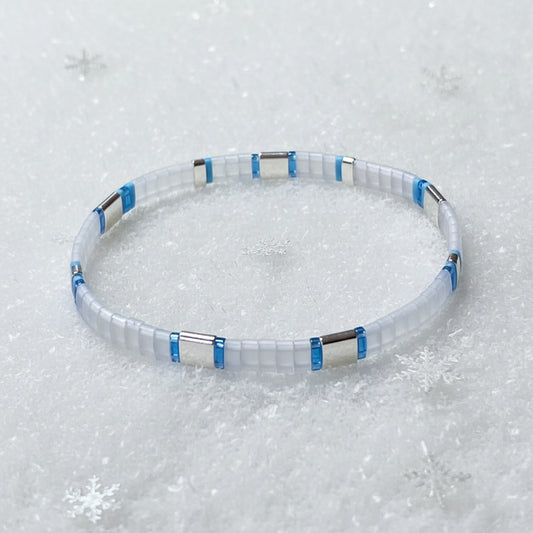 Holiday "Frosty" Tila Bracelet