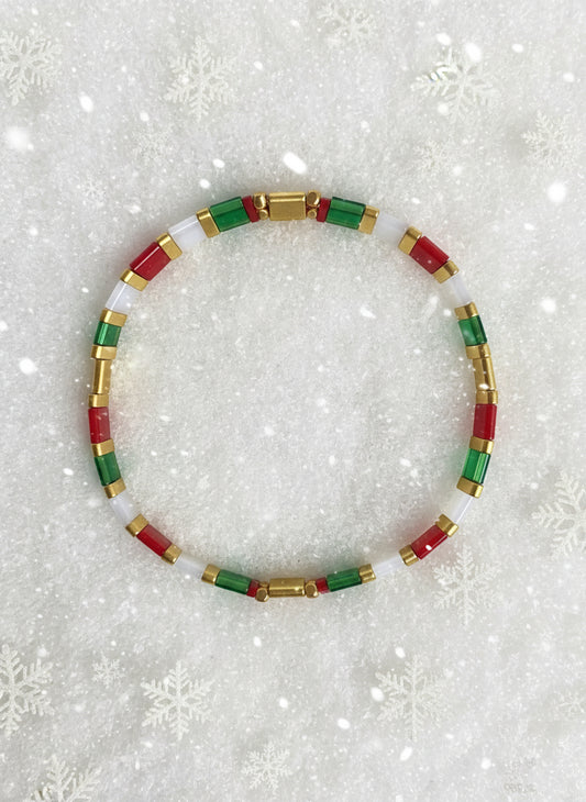 Holiday "Nutcracker" Tila Bracelet