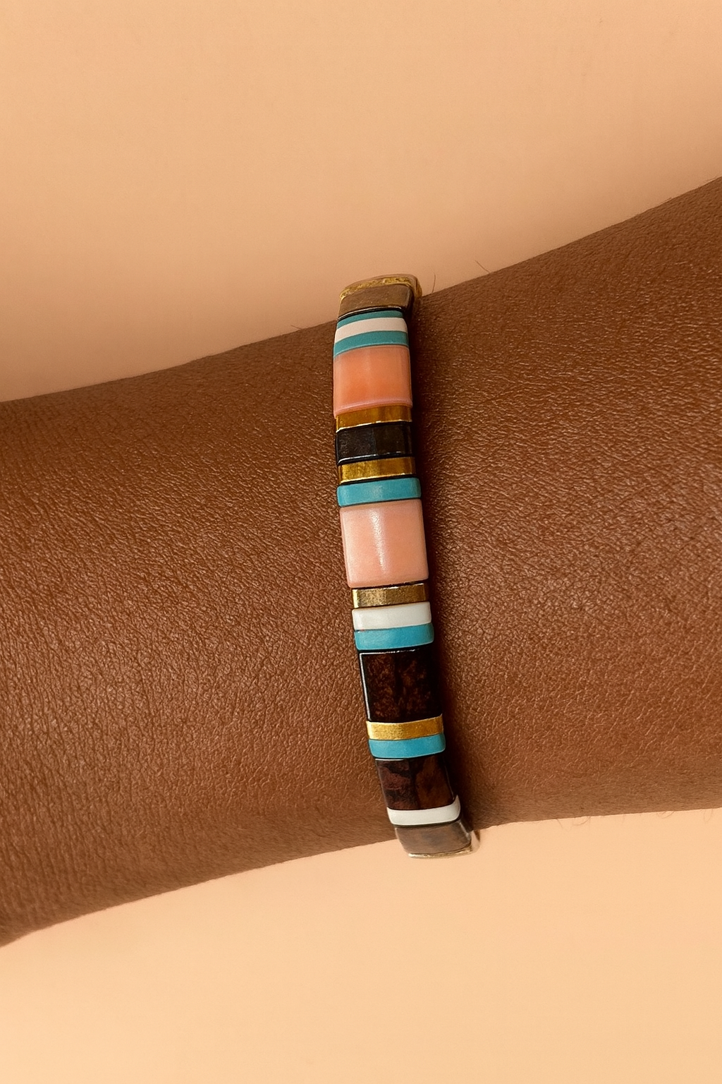 "Coral Comfort" Tila Bracelet