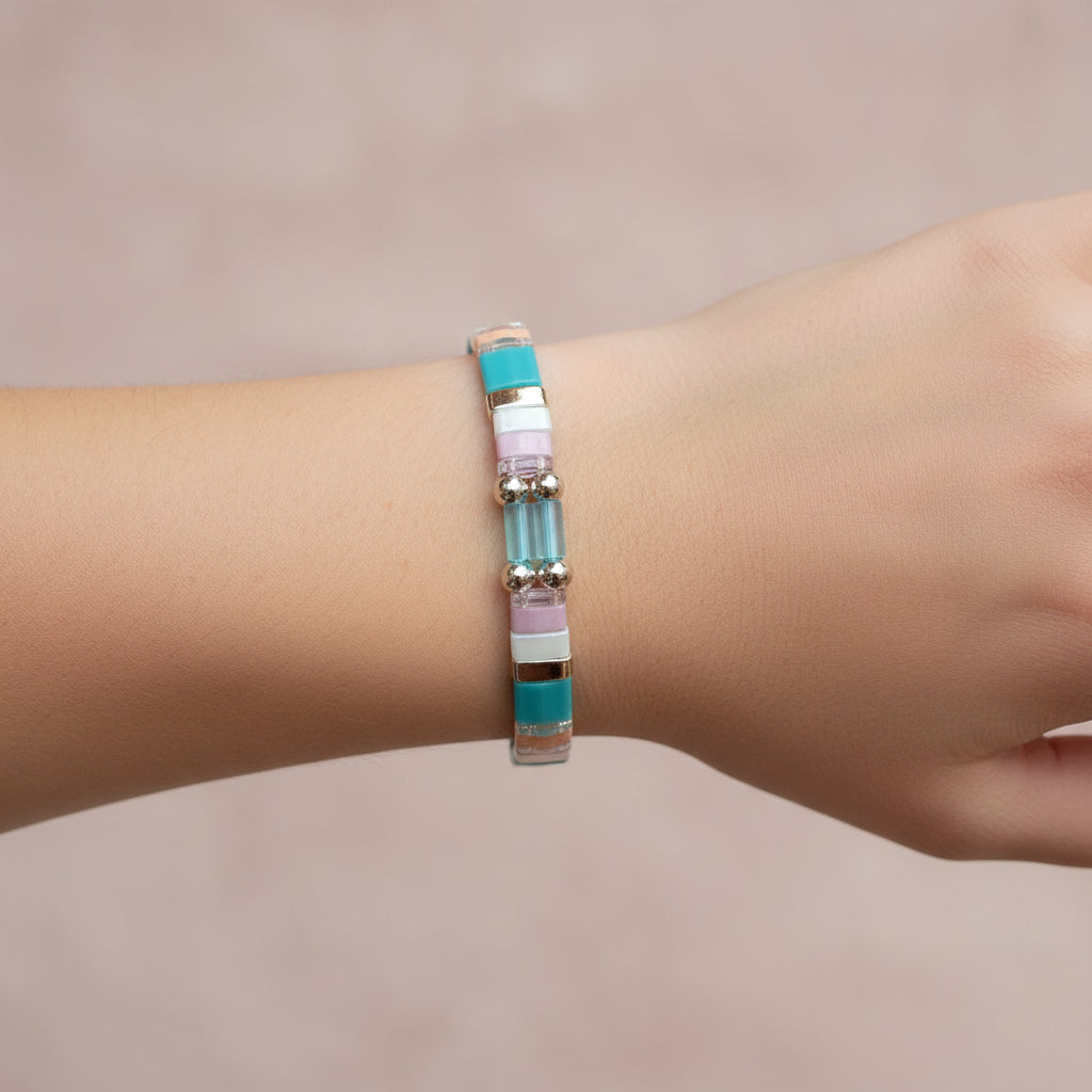 "Pretty in Pastels" Tila Bracelet
