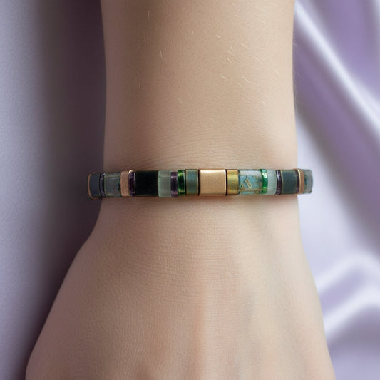 "Sherwood Forest" Tila Bracelet
